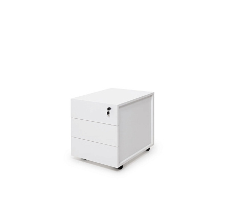 Тумба подкатная UNIO Ancona 103 101 white