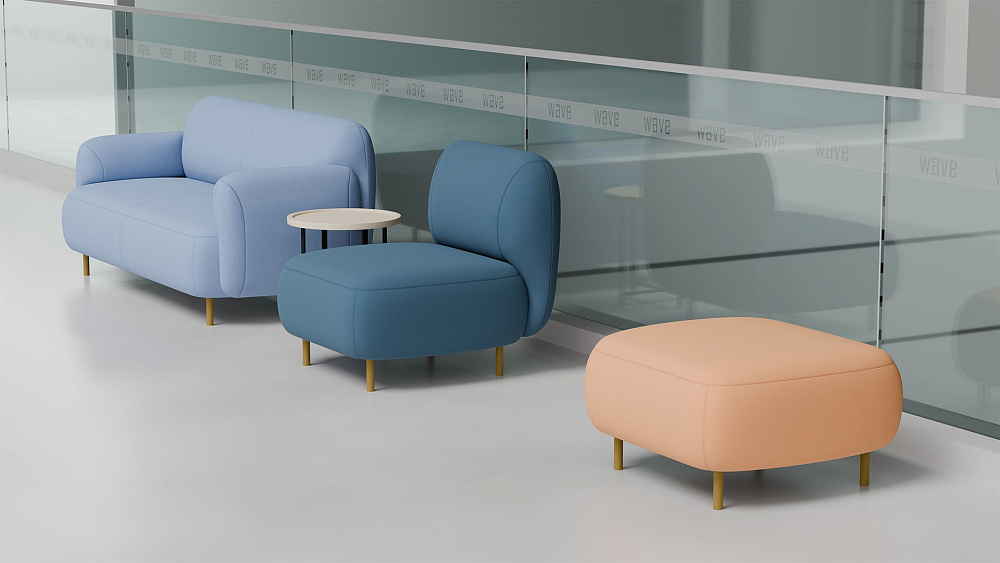 картинка Офисный диван Wave Евроформа